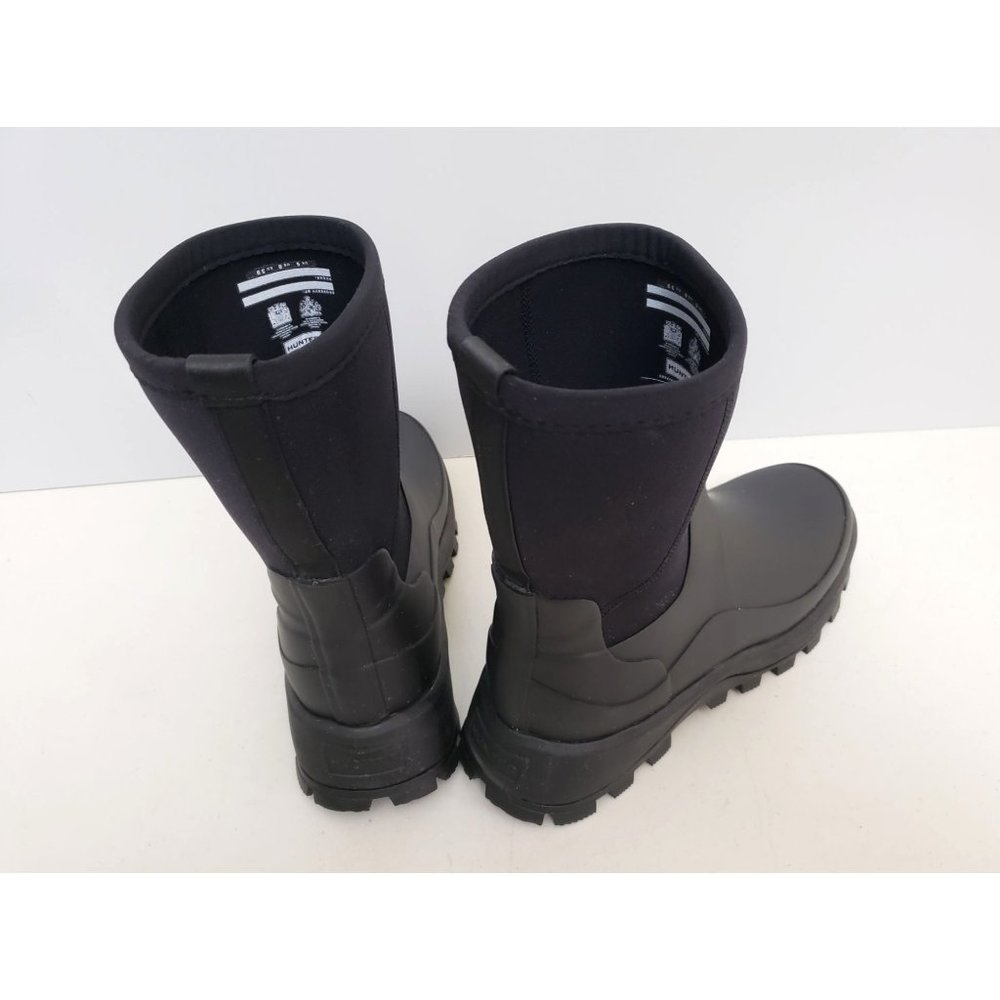 Hunter City Explorer Short Neoprene Boots Black Womens - Picture 3 of 6